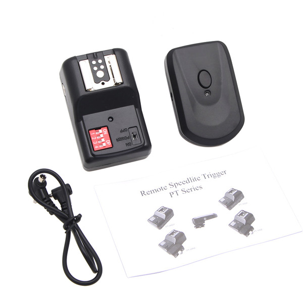 wholesale PT-16GY 16 Channels Radio Wireless Remote Speedlite Flash Trigger Shutter Release for Canon Nikon Pentax Olympus