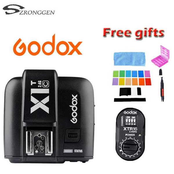 Godox XTR-16 Wireless 2.4G Power Control Flash + X1T-C TTL Wireless for  AD180 AD360 AD360II