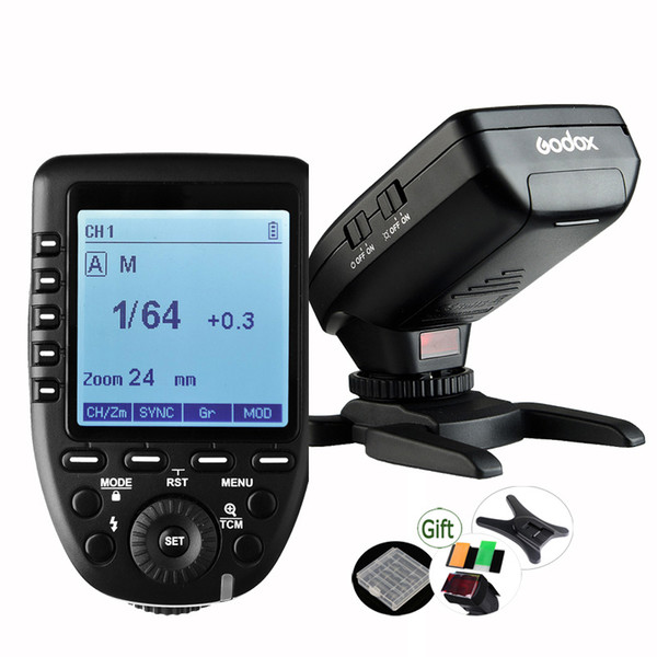 Godox XPro-S TTL Flash Trigger LCD Transmitter 1/8000S HSS with 2.4G Wireless X System for  DSLR Cameras