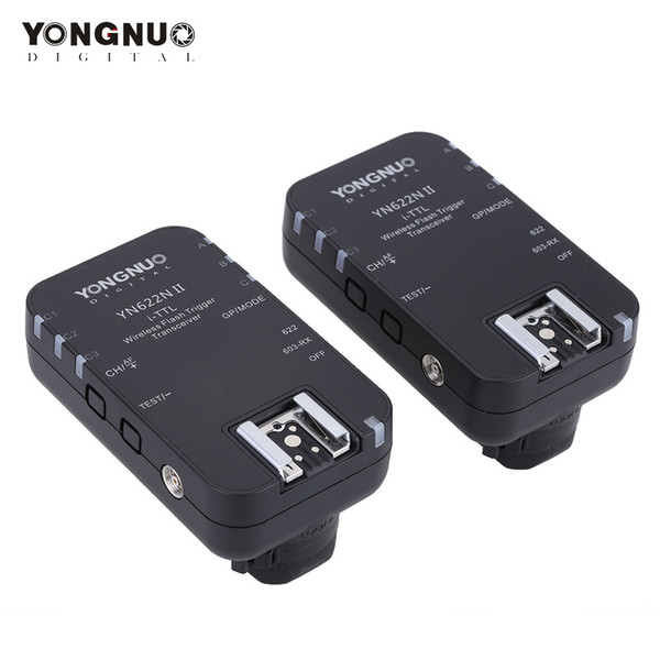 wholesale YN622N II 2.4G Wireless i-TTL Flash Trigger Transceiver Receiver Transmitter for Nikon D70 D80 D90 D200 Series