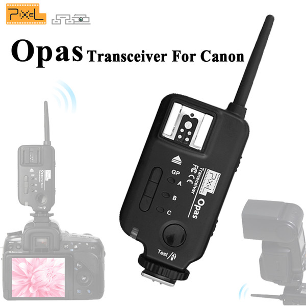 PIXEL Opas Wireless Shutter Release Remote Control Flash Trigger Transceiver Transmitter FSK 2.4GHz 4 Channel for  Cameras