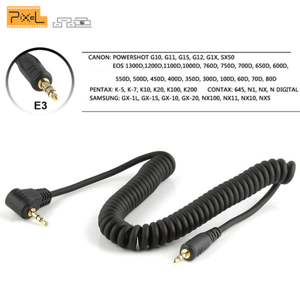 PIXEL CL-E3 Wireless Remote Control Shutter Release Cable For  1300D 1200D 1100D 1000D 760D 750D 700D RW-221 TW-252 TW-283