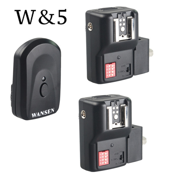 Wansen PT-16NE 4 Channels Wireless Remote Speedlite Flash Trigger +2 Receiver for   Pentax