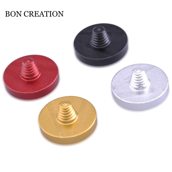 BON CREATION 4pcs 10mm Diameter Plain Metal Soft Shutter Release Button for Leica M Rangefinder Camera