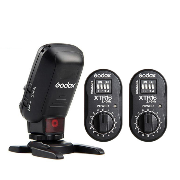 Godox XT32C / XT32N 1/8000s HSS 2.4G Wireless Flash Trigger +2x Receiver XTR-16 for  /  DSLR +Godox Strobe