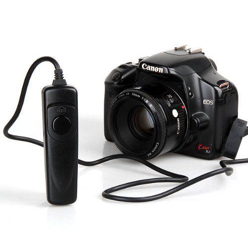 Remote Control Shutter Release Cable As RS-60E3 for  700D 650D 600D 550D100D 60D 70D 1200D G1X G1XII G15 T4i T3i X5 X6