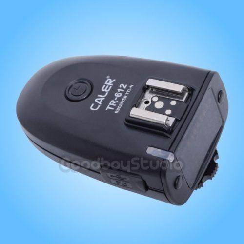 Studio CALER TR-612 2.4G i-TTL HSS Wireless Flash Receiver (RX) for  Camera & Jinbei HD-610 Strobe