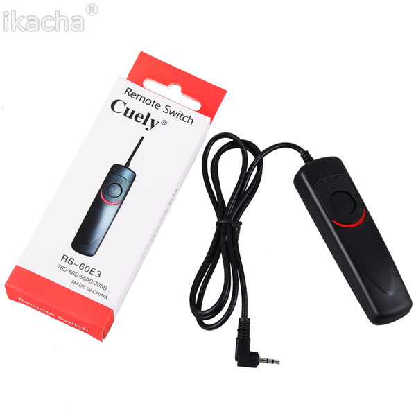 New RS-60E Remote Shutter Release For 350D 400D 450D 500D 550D 1000D SLR Camera