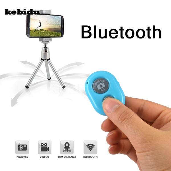 kebidu 7 color Smart Bluetooth Self-Timer Shutter Release Camera Remote Controller for iPhone Smart Phone