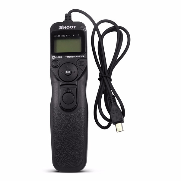 RM-VPR1 Wire Remote Control LCD Camera Timer Shutter Release for  Alpha A7 A7R A5000 A6000 A58 A7R II A7II NEX-3N