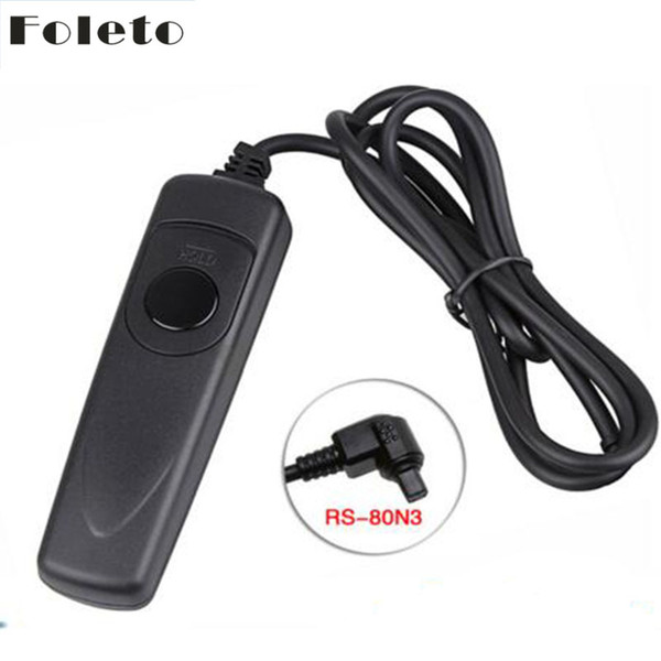 RS-80 N3 Shutter Release Camera Remote Control for  1 D MARK III 1DS II 5diii 5diii 6d 7d 50d 40d 30d 20d shutter release