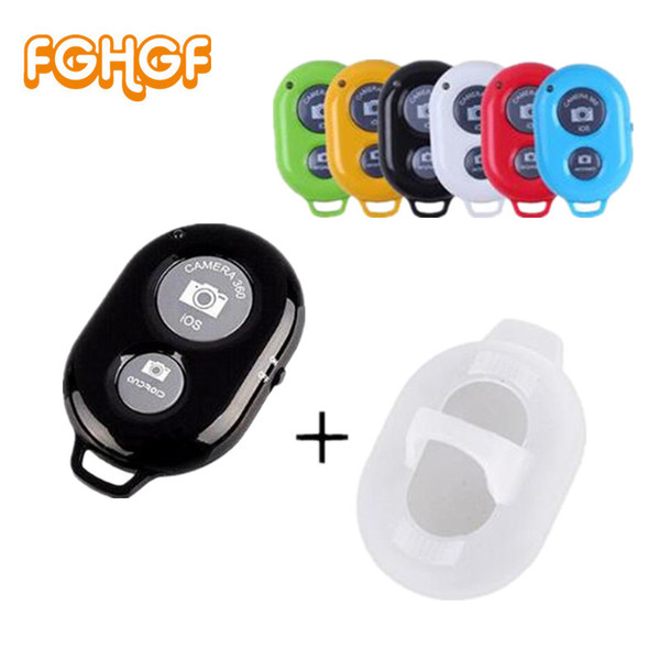 FGHGF Bluetooth Phone Self Timer Shutter Button for iPhone 7 selfie stick Shutter Release Wireless Remote Control for Huawei