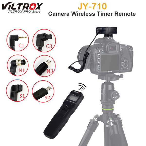 Viltrox JY-710 Camera Wireless Timer Remote Shutter Release Control Cable for   Pentax   A7 A6000 A6300