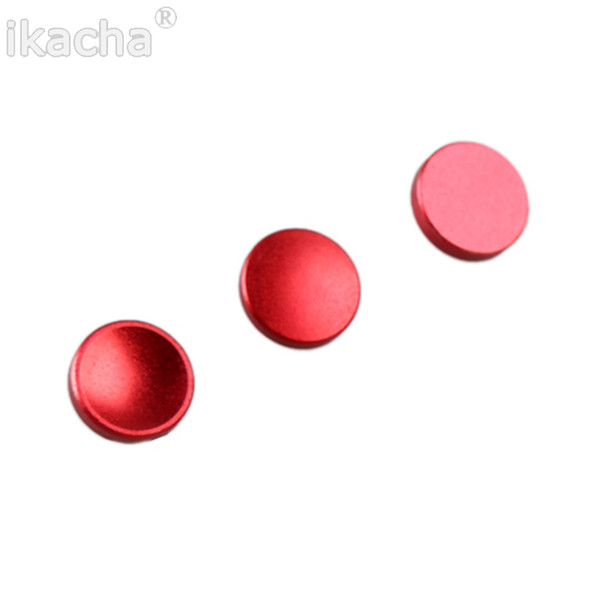 3 pcs Red Small Soft Shutter Release Button for Leica M3 MP M8 M9 for Fuji X100