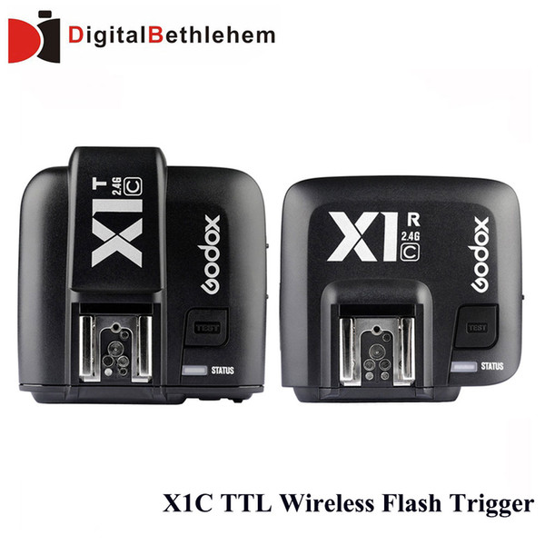 GODOX X1CL Flash Trigger 1/8000s HSS 32 Channels 2.4G Wireless LCD Strobe Trigger Transmitter Receiver Camera Shutter Release