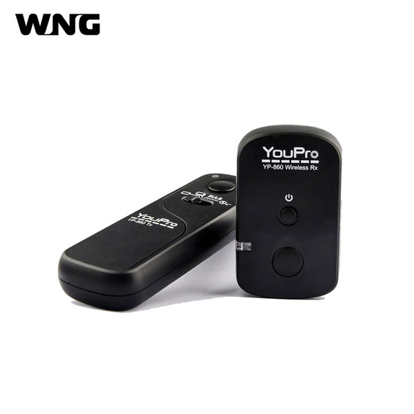 YP-860 2.4GHz Wireless Shutter Release Timer Remote Control for  7D 5D Mark I II III 6D 50D 40D 30D 20D 10D