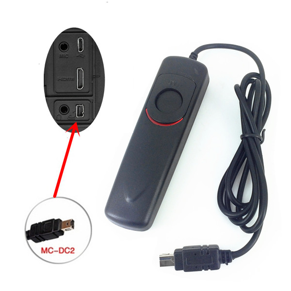 Remote Control Shutter Release Cable as MC-DC2 for D7500 D7200 D7100 D5100 D5200 D5300 D5500 D5600 D3200 D3300 DF