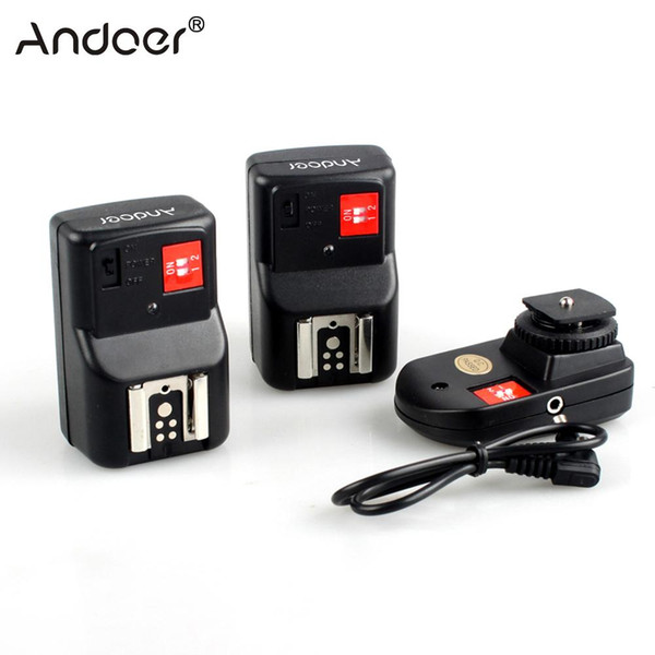 Andoer PT-04GY Universal 4 Channels Wireless Remote Flash Speedlite Trigger for   Pentax  Flash Trigger