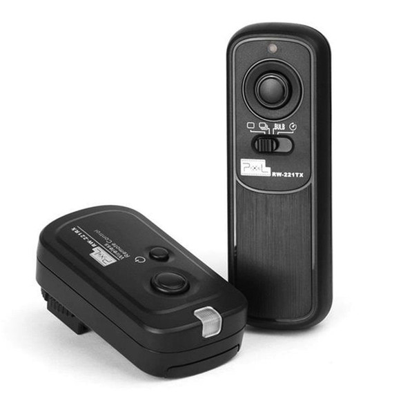 Pixel RW-221 DC0 Wireless Shutter Release Remote Control For  D800 D810 D700 D500, D300 D200 D1 D2 D3 D4 D5 F5 F6 F100 F90