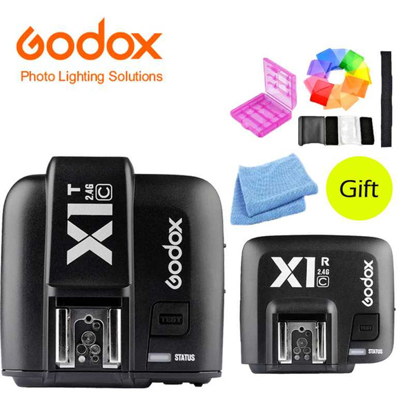 Godox X1T-C TTL 2.4 G Wireless Transmitter + Receiver X1R Kit For