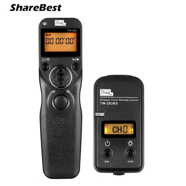 Pixel TW-283/DC0 Wireless Bluetooth Remote Shutter Release Timer Control For  D800 D800E D700 D300 D300s D4s D4