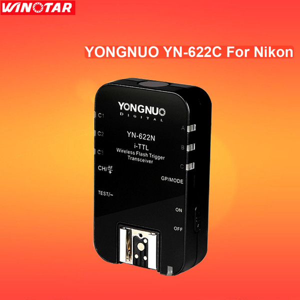 Yongnuo YN-622N Single Transceiver YN 622N Wireless i-TTL Flash Trigger For D810A D810 D800 D750 D610 D7500 D5600 D3400 D5