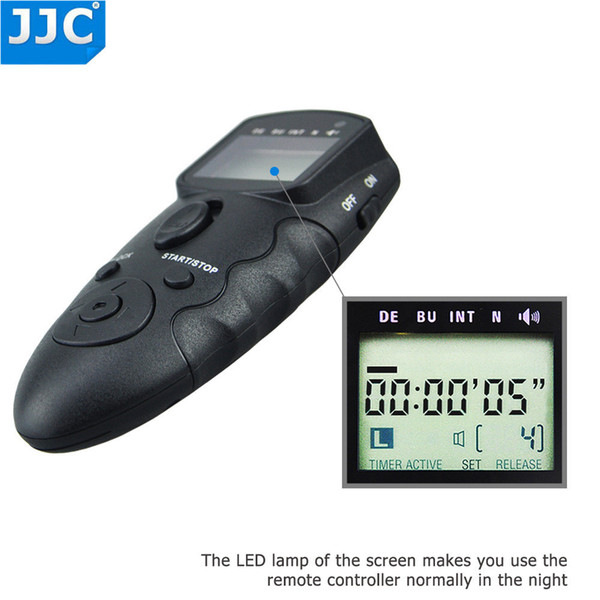 2.4GHz 56 Channels DSLR RF Wireless Timer Remote Control for  OM-D E-M1/OM-D E-M10 Mark II/PEN F/OM-D EM5 II/E-PL6