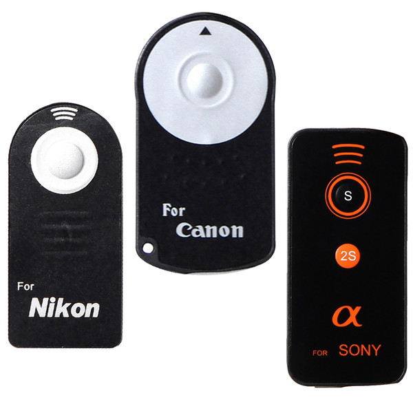 Remote Shutter Release Infrared Wireless Selfie Button with CR2025 for DSLR Camera  RC-6  ML-L3  2s