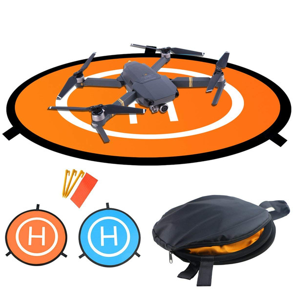 Drones Landing Pad,Universal Waterproof D 75cm/30'' Portable Foldable Landing Pads for RC Drones Helicopter, PVB Drones, DJI, Antel Robotic