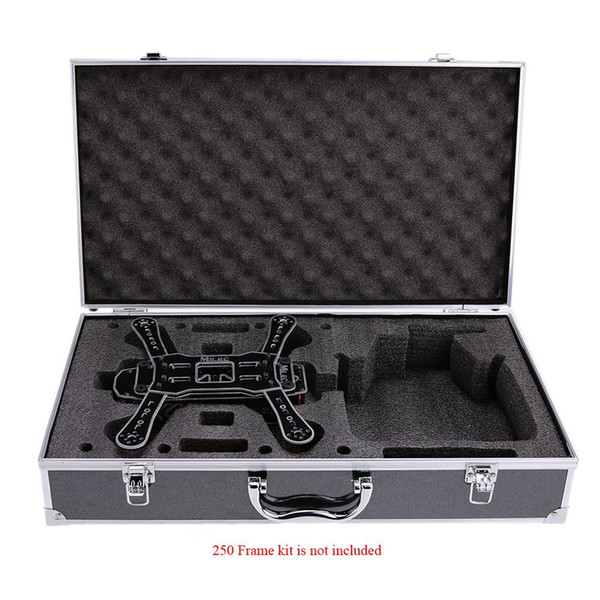 Professional Aluminum Case Box Outdoor Protection Drone Box for QAV250 Q250 Syma X5C RC FPV Quadcopter Parts order<$18no track