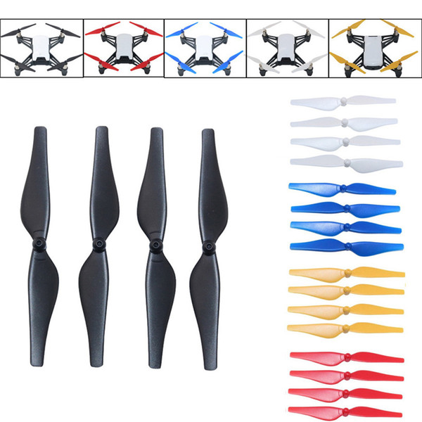 F24689/93 JMT 4Pcs Quick Release / Lock Propellers CCW CW Props Blades Durable for DJI Tello Mini Drone Airplane Parts