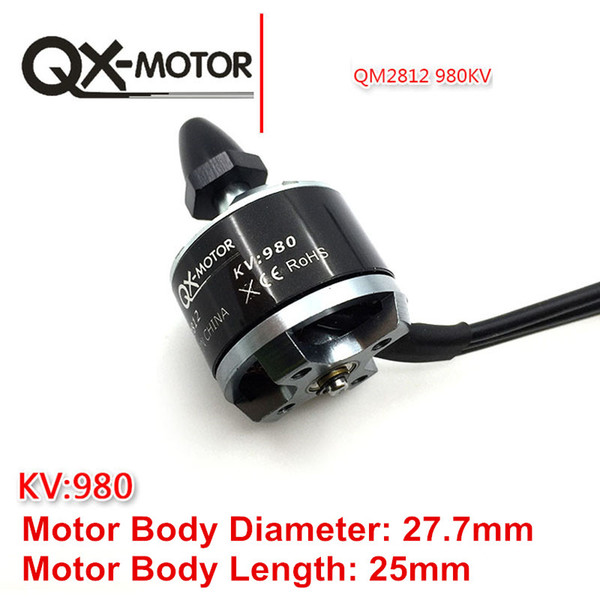 4Pcs QX-Motor CW CCW QM2812(2212) 980KV Brushless Motor for F330 F450 F550 X525 Multicopter RC Drone Motor Parts