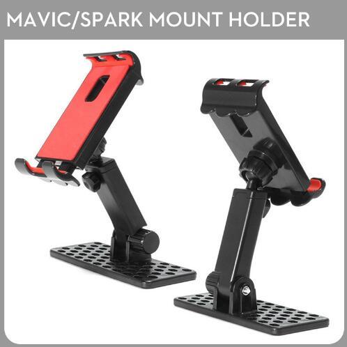 Mavic pro Mount Updated Tablet Holder Phone Mount Bracket Rotating Flexible 4-12 Inches for DJI Mavic pro for DJI Spark Drone