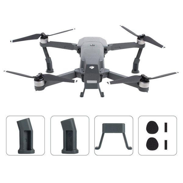 DJI Mavic Pro Landingsgestel Hoogte Extender Kit Riser Set Stabilisatoren met Bescherming Pad en Veilige Landing Houder Mount free shipping