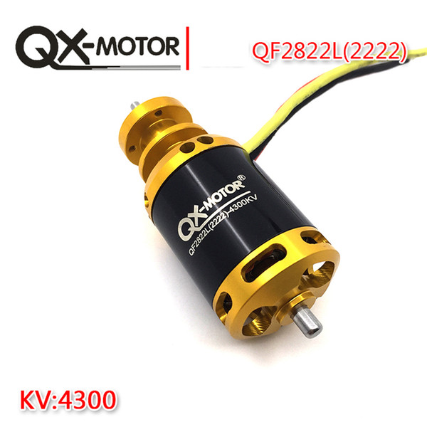 QX-Motor Brand New QF2822L(2222)-4300KV Brushless Motor drone motor for 64mm Ducted Fan EDF DIY Airplane Model Wholesale