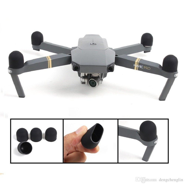 4pcs Mavic Pro Bump-proof Motor Protection Cover Protective Silicone Cover Case Guard for DJI Mavic Pro free shipping