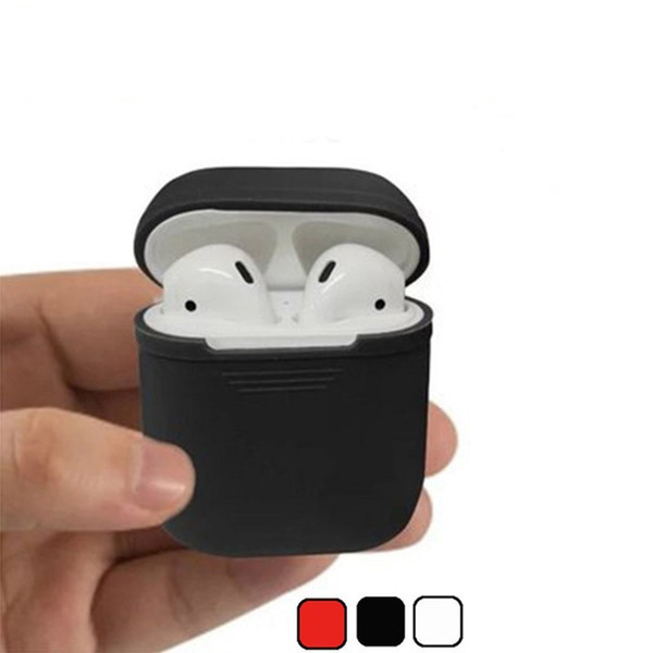 Silicone Shock Proof Protector Sleeve For Apple AirPods Case Skin Cover for AirPods True Wireless Earphone box accessories