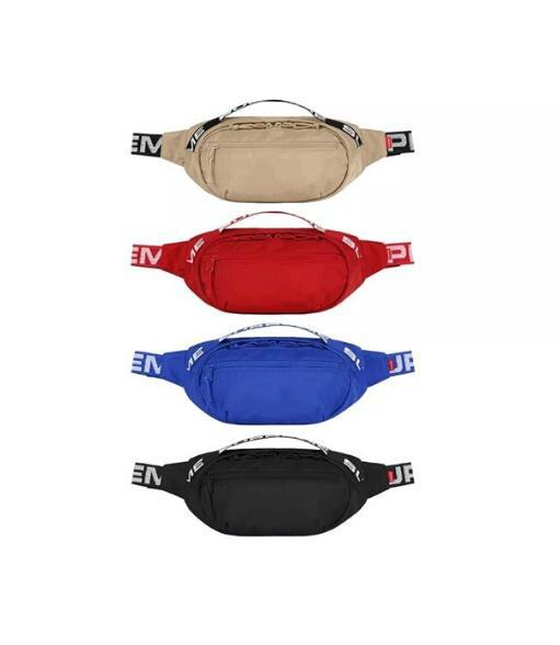 18ss44th Waist Bag shoulder Messenger bag men and women sports bag tide brand chest handbag