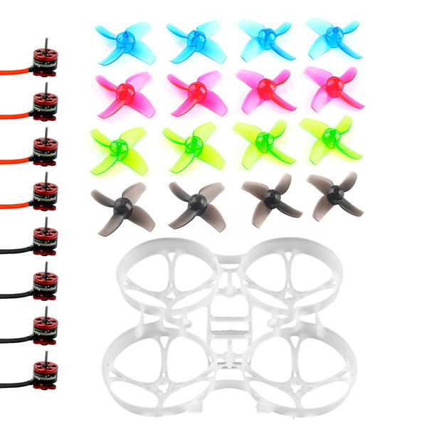 Mobula7 V2 V3 Frame Propellers SE0802 1-2S CW CCW Motor Set for DIY 75mm Bwhoop75 Brushless Whoop Happymodel Mobula 7 FPV Racing Drone Racer