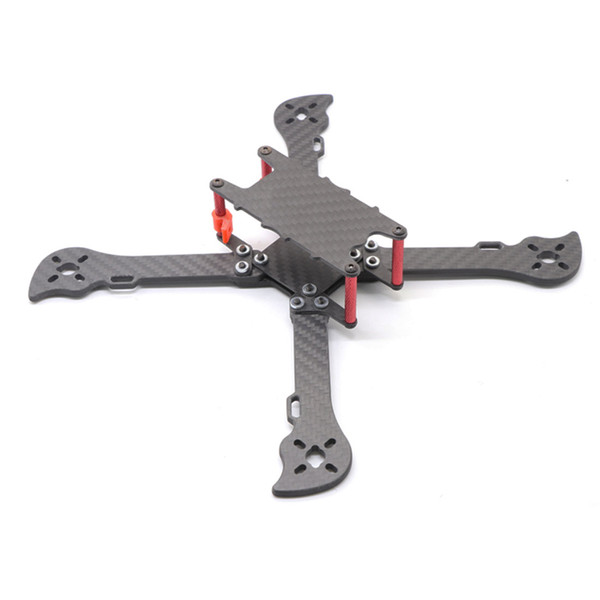 XL224 FPV Racing Drone 3K Carbon Fiber X-type 224mm Frame Kit with PDB Distribution Board DIY Aircraft Mini Indoor Racer