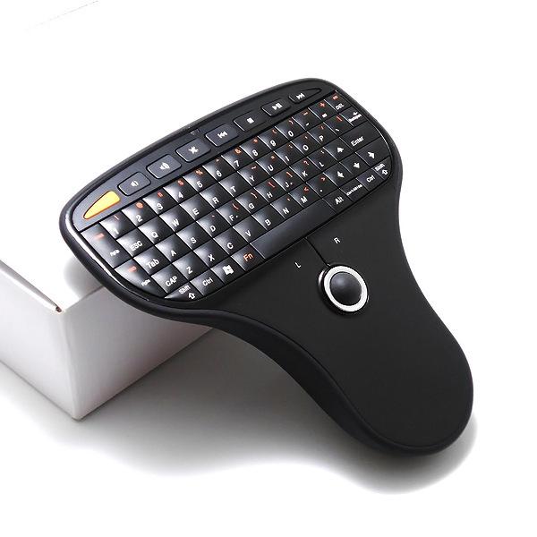 Hot selling Mini 2.4GHz N5901 Remote Control Wireless Keyboard Mouse Combo Fly Air Mouse for Desktop Android TV BOX