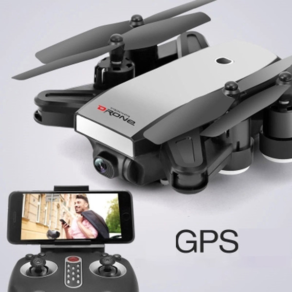 Mini S9 Folden GPS Drone 2.4G 4-Axis Remote Control RC Helicopter Drone With 2MP/5MP Wifi HD Camera Drones GPS aircraft