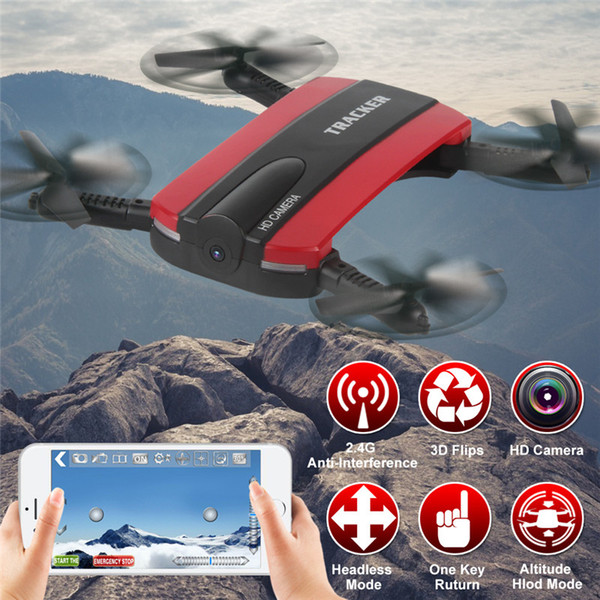 JJRC H37 6-Axis Gyro ELFIE WIFI FPV HD Camera RC Quadcopter Foldable G-sensor RC Selfie Drone