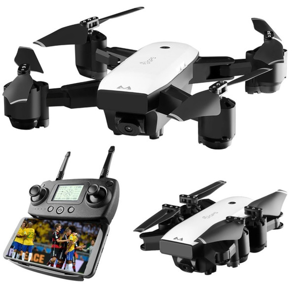 SMRC S20 Gyro Mini GPS RC Drone With 110 Degree Wide Angle Camera 6 Axles 2.4G Altitude Hold RC Quadcopter Portable Model ABS