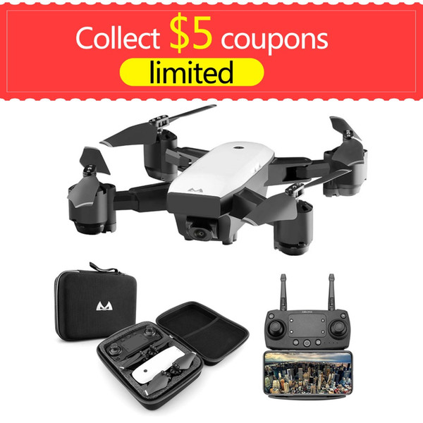 S20W 20min 150M 2.4G Gyro Mini Wifi Drone With 120 Degree Wide Angle 1080MP Camera Altitude Hold RC Quadcopter with RC box