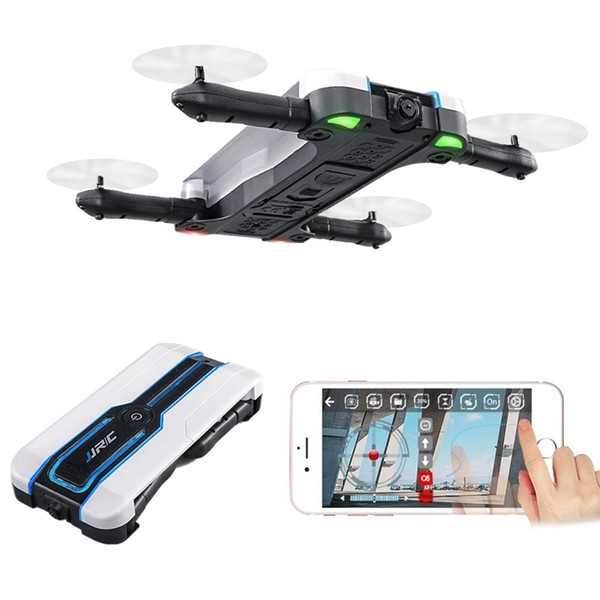 JJRC H61 Pocket Mini Drone with 2MP Camera Wifi Follower New Generation Optical Flow Foldable Drone Headless Mode LED Lights Cool Flying Toy