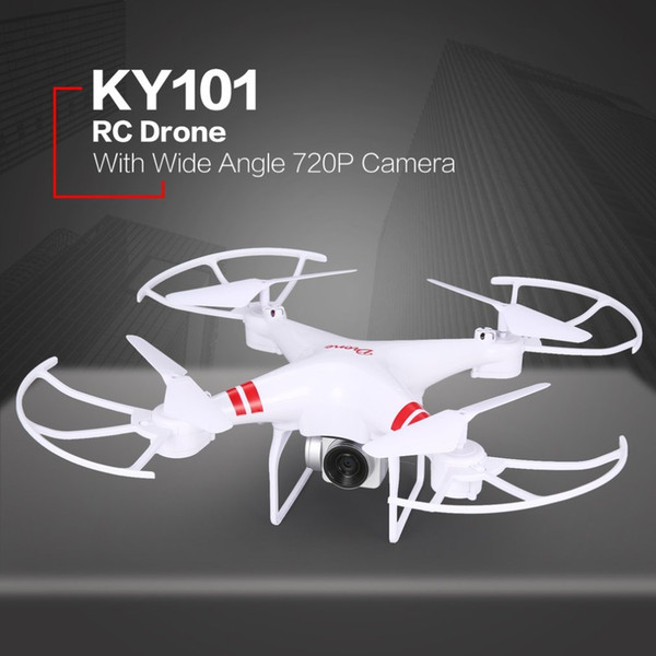 KY101 WiFi FPV Wide Angle 720P/1080P Camera Selfie RC Drone Altitude Hold Headless Mode 3D Flips One Key Return Quadcopter