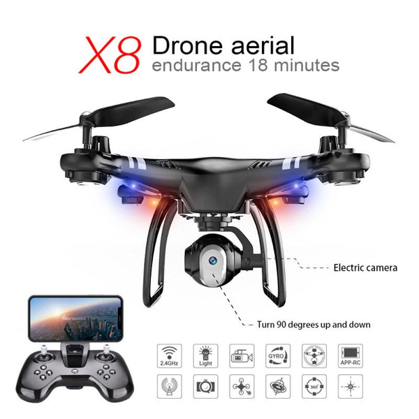 High Performance Drone Endurance 18 Minutes 360 degree Rolling Altitude Hold 480P/720P HD Camera FPV WIFI Quadcopter