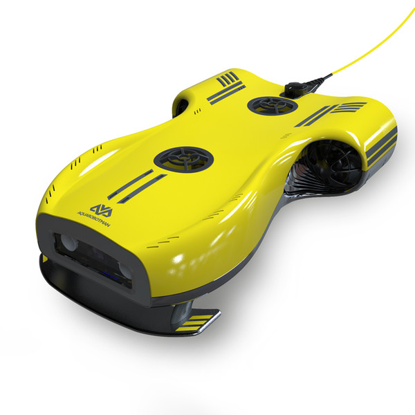 AQUAROBOTMAN Professional Underwater Drone for Photography Search Study Exploring ROV Diving Robot with 4K UHD Camera