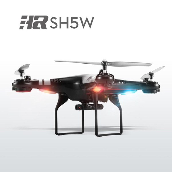 Hot Sale Original HR SH5W 2.4G 4CH 6-Axis Wifi FPV Quadcopter RC Drone With 0.3MP Camera Headless Mode 3D-flip RTF Free Shipping